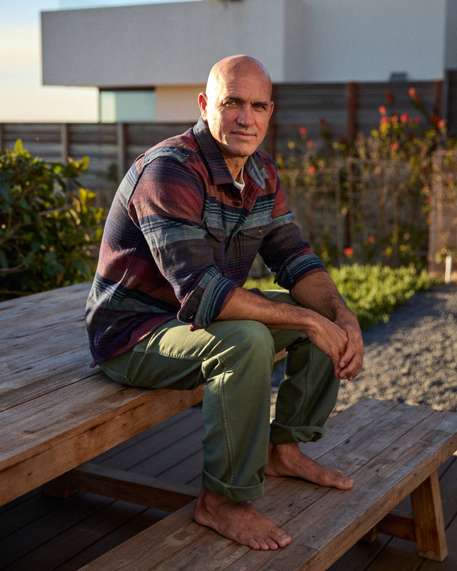 Camisa Blanket Shirt Burnt Sonoran Outerknown