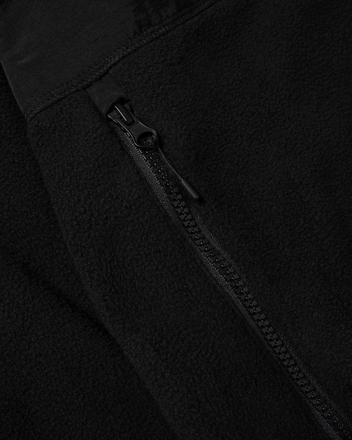 JS Hyfi Zip Up Polar Fleece Black