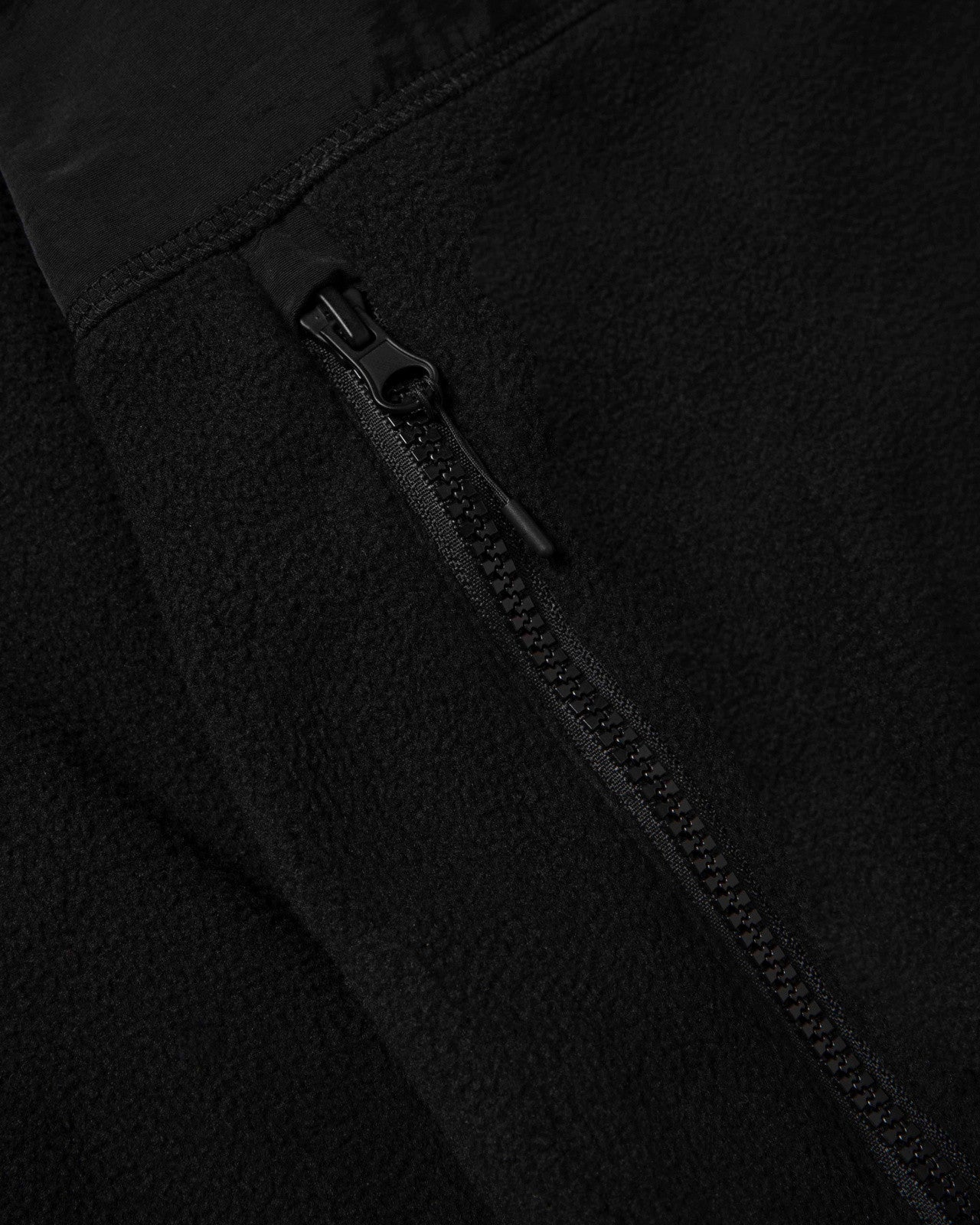 JS Hyfi Zip Up Polar Fleece Black