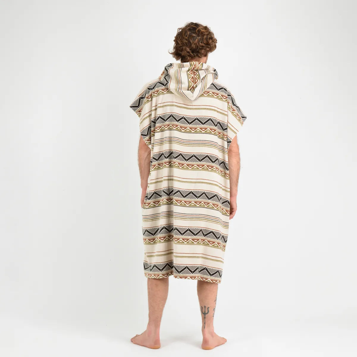 Poncho Toalla Adulto Aztec Beige Oneill
