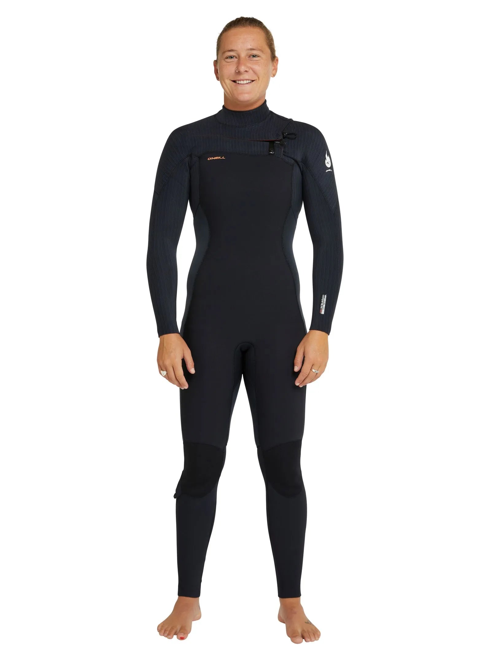 Traje de Surf Hyperfreak Fire 4/3 Negro Mujer Oneill