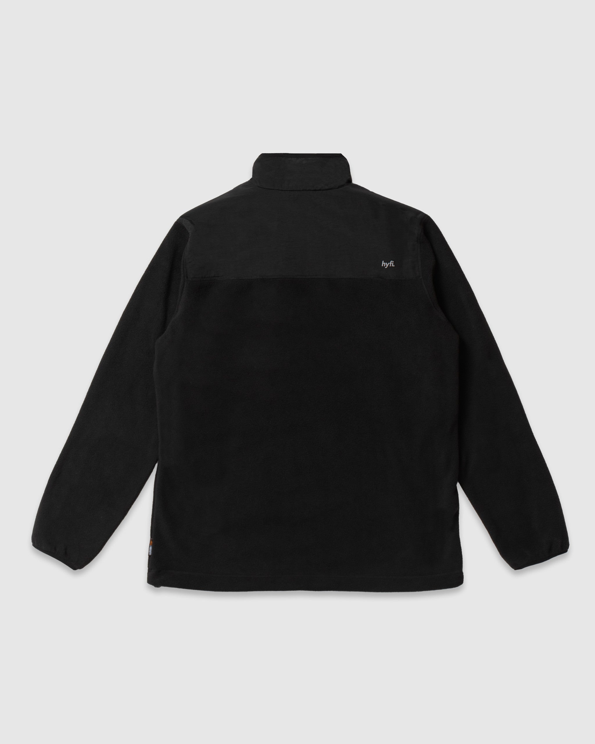 JS Hyfi Zip Up Polar Fleece Black