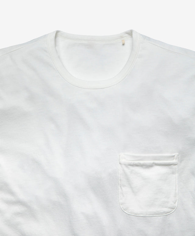 Polera Sojourn Pocket Tee Salt Outerknown