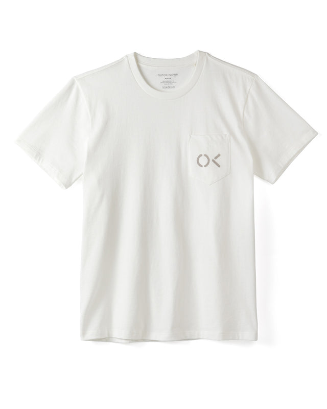 Polera Ok Stencil Pocket Salt Outerknown