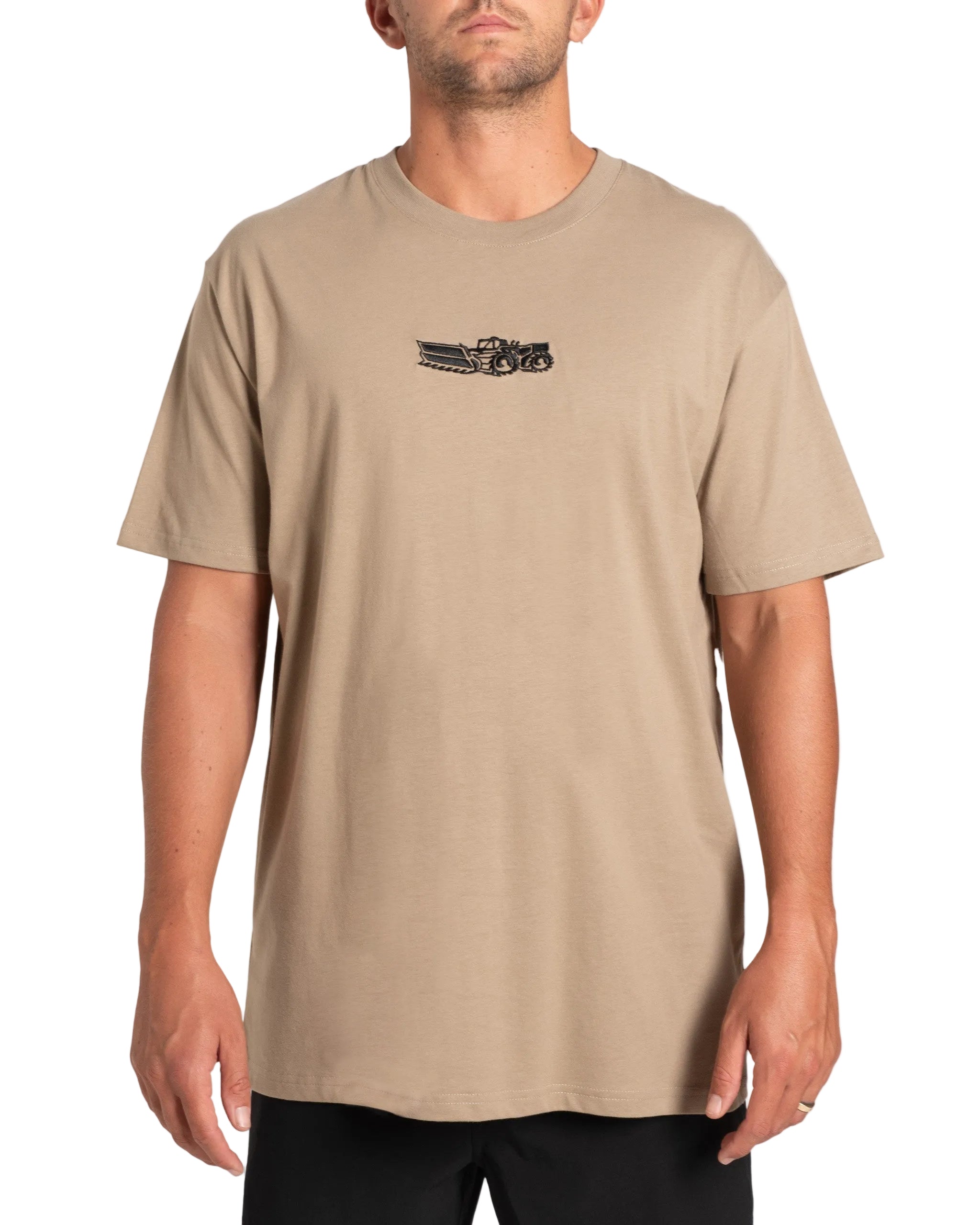 JS Compact Tee Sand / Black