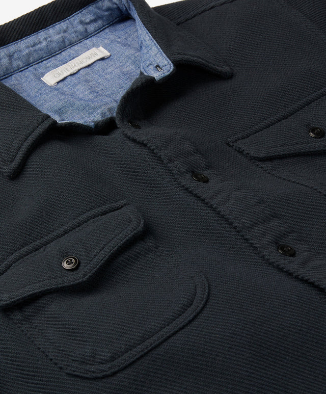 Camisa Blanket Shirt Pitch Black Outerknown