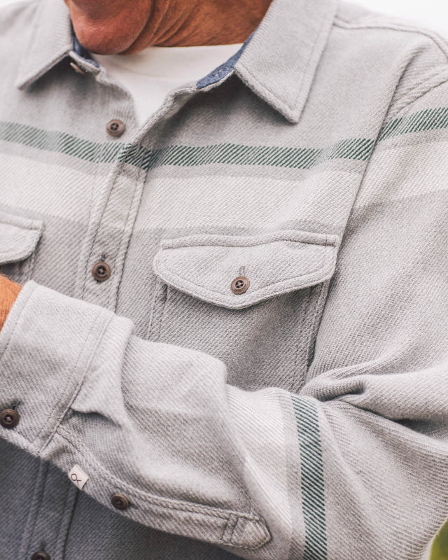 Camisa Blanket Shirt Heather Grey Outerknown
