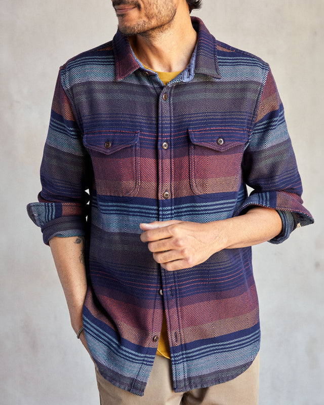 Camisa Blanket Shirt Burnt Sonoran Outerknown