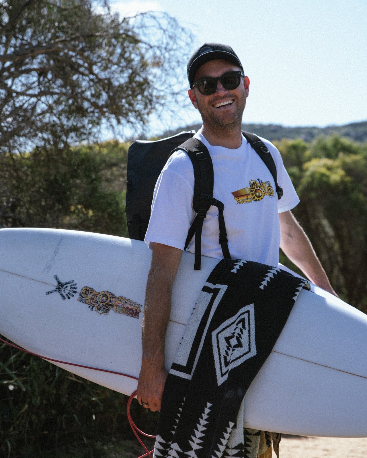 JS Golden Child Tee White
