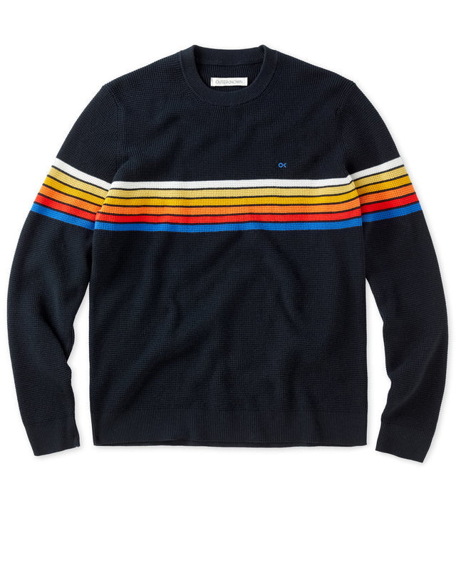 Chaleco Nostalgic Sweater Black Rainbow Outerknown