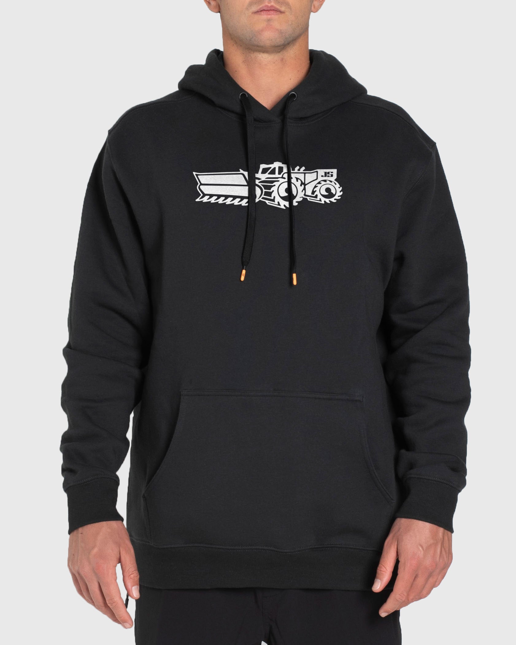 JS Traktor Hood Black