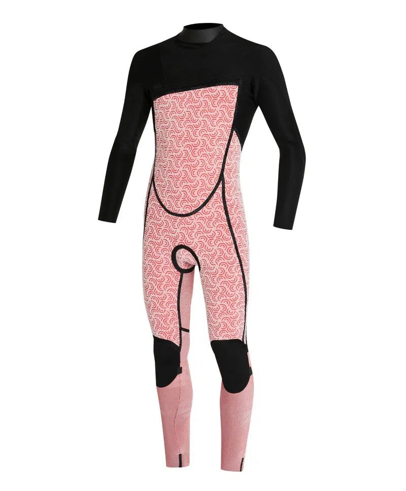 Traje De Surf Bahia Front Zip 4/3 Naranjo Mujer Oneill