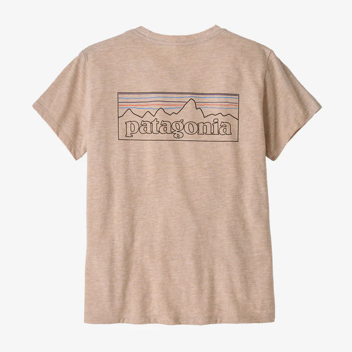 Polera Mujer P-6 Logo Responsibili-Tee® Patagonia