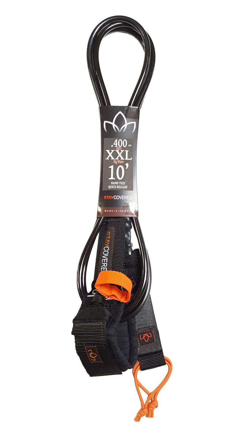 Leash 10'0 XXL 400 Quick Release Big Wave StayCovered