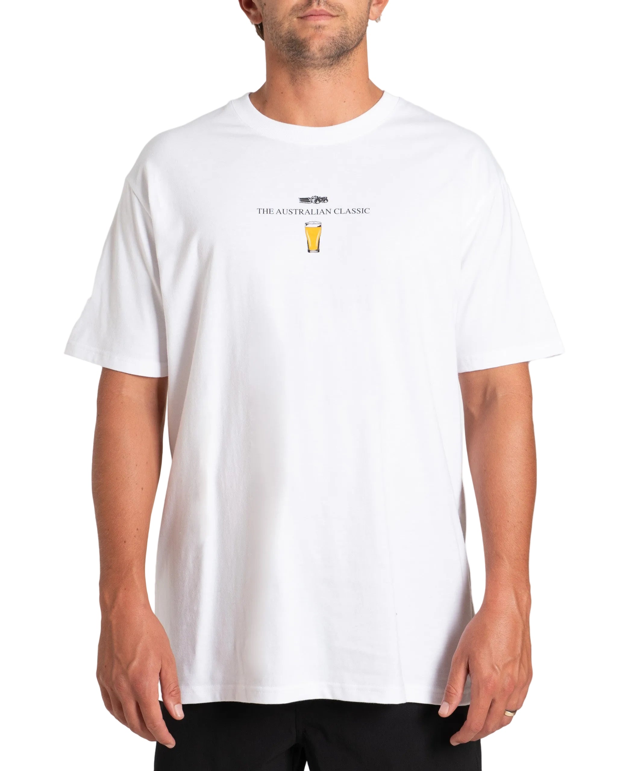 JS Schooner Tee White