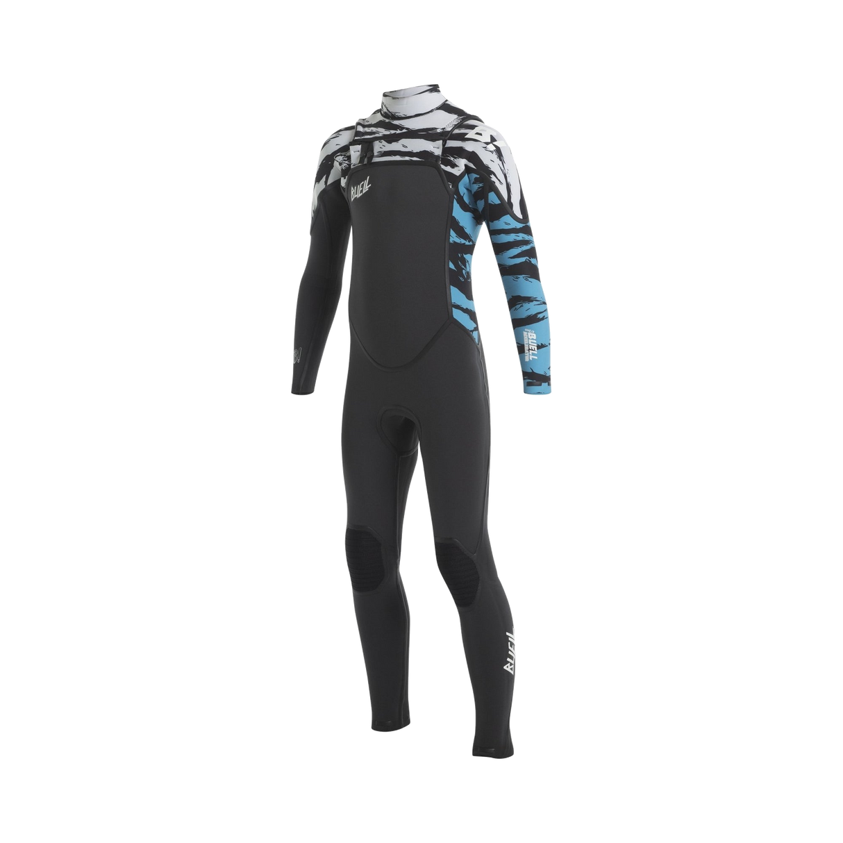 Traje de Surf Niño Buell RB1 Job Tiger Gris 4/3mm