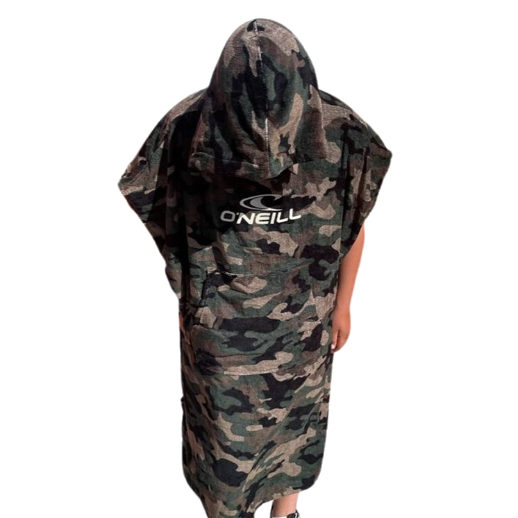 Poncho Toalla Niño O'Neill Verde Camo