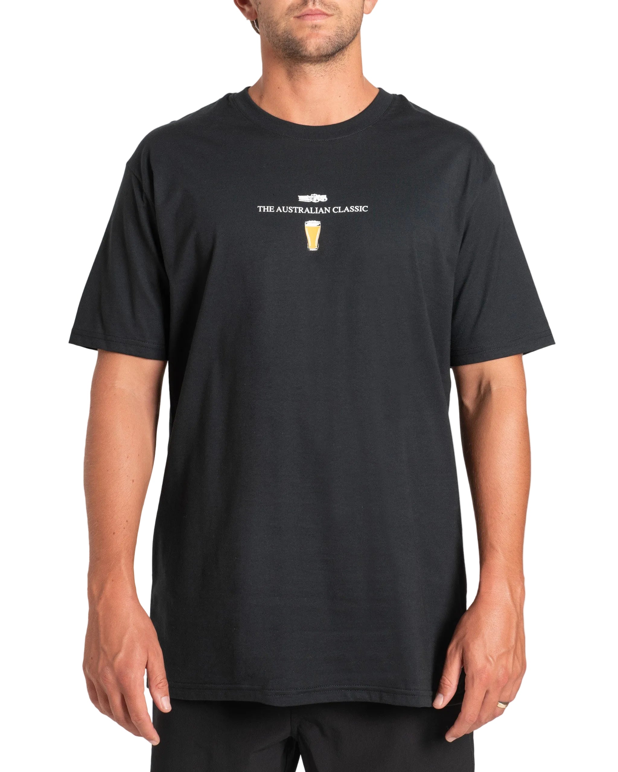 JS Schooner Tee Black