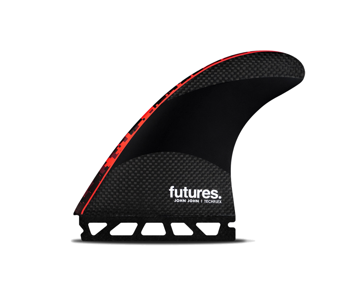 Quillas JJF Large Techflex Thruster - Digi Red Futures