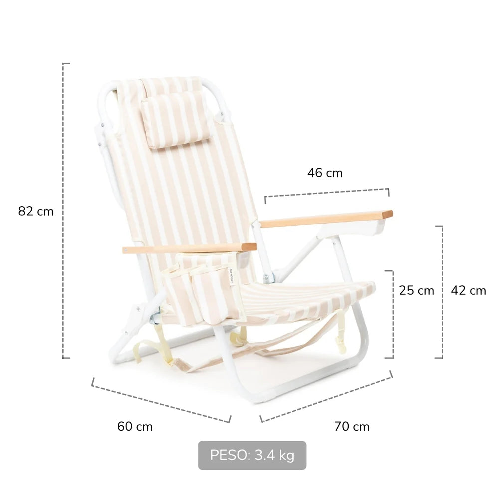 Silla Playa Plegable Vintage Traveler Dryhood