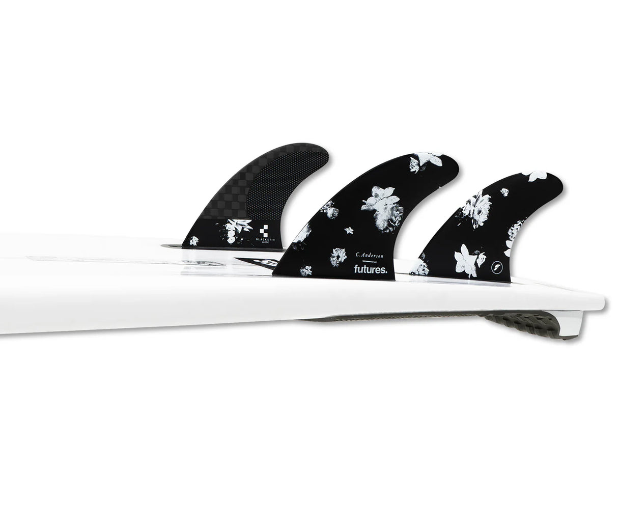 Quillas Ando Blackstix Thruster L Futures