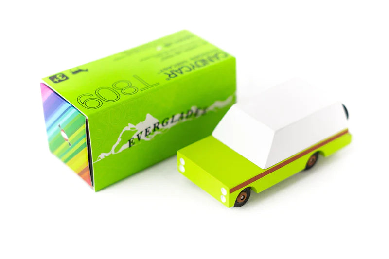 Auto de Madera Everglades Green Small CandyLab
