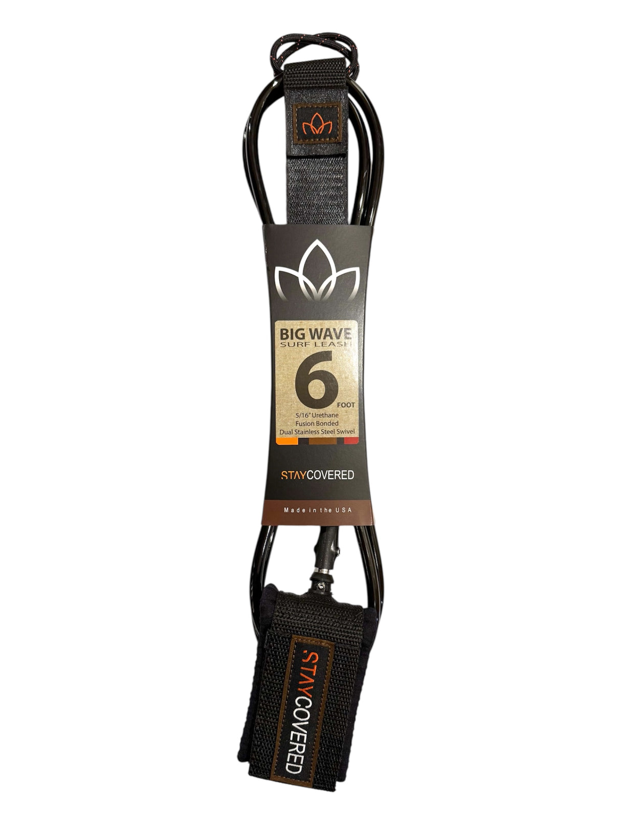 Leash 6'0 Big Wave StayCovered