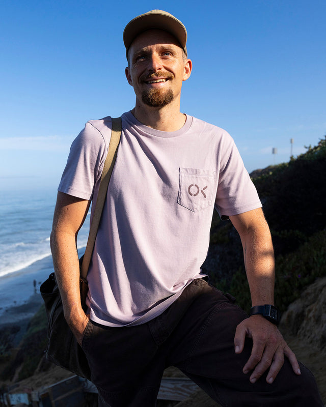 Polera Ok Stencil Pocket Nirvana Outerknown