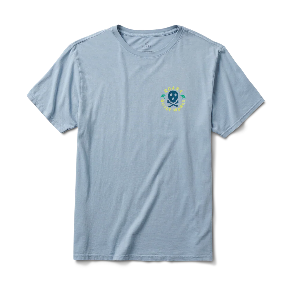 Polera Guide Works Skull Roark