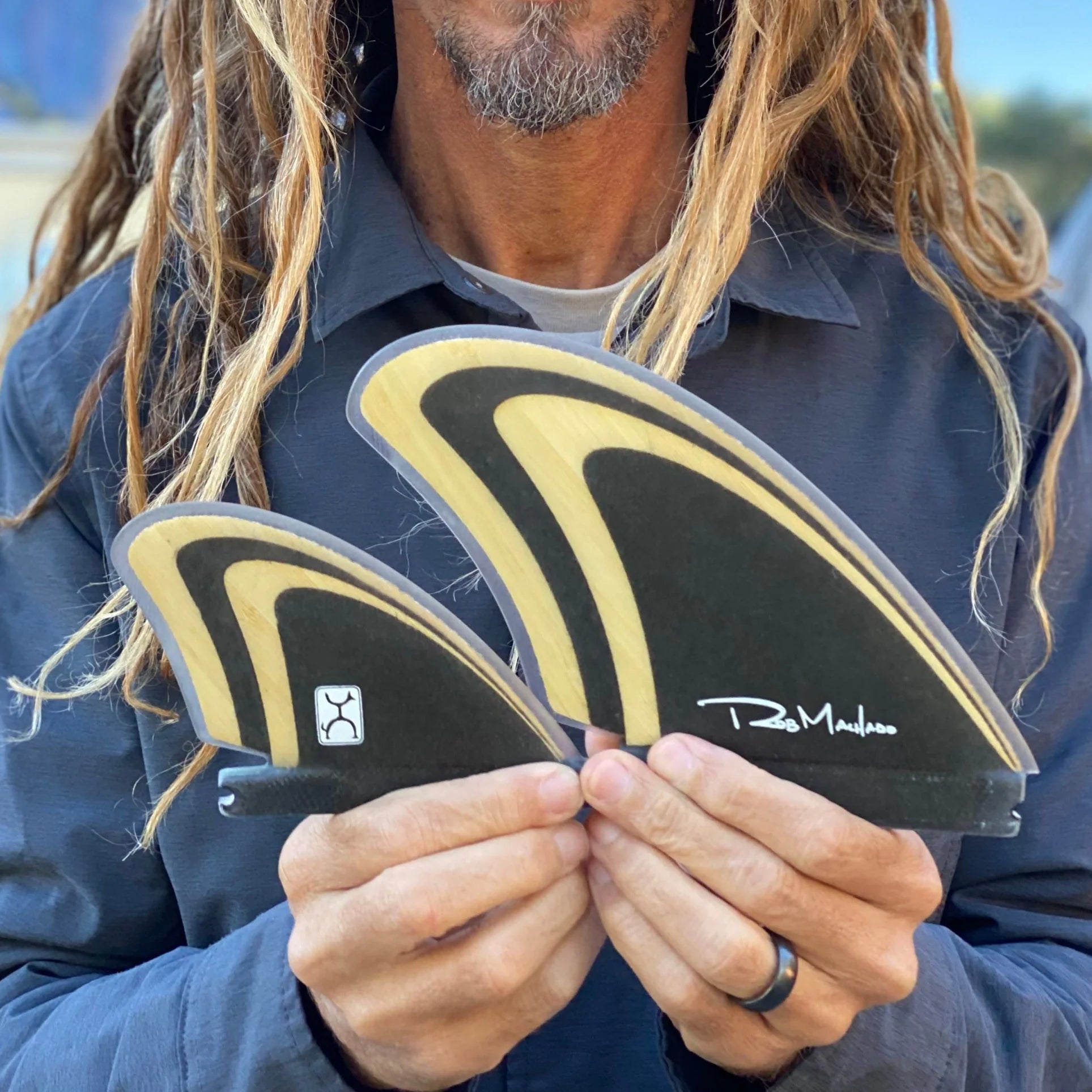 Quillas Quad Seaside Machado Fins