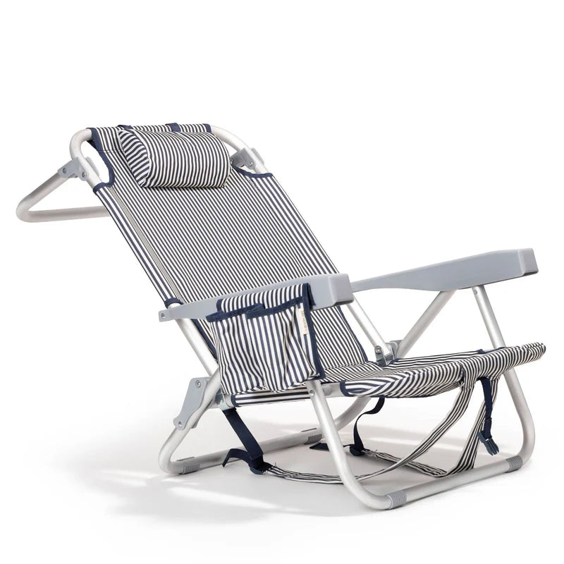 Silla Playa Plegable Traveler Azul Dryhood