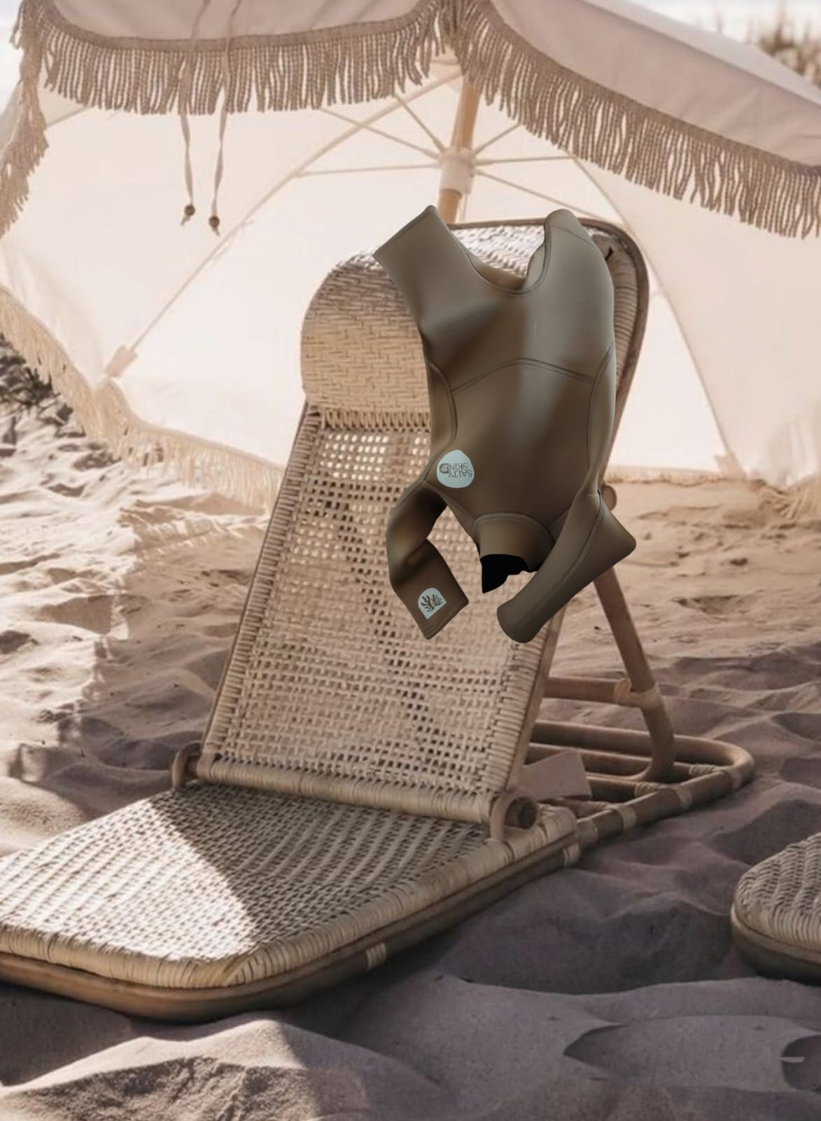 Traje de Agua 3mm Café Salty Skin