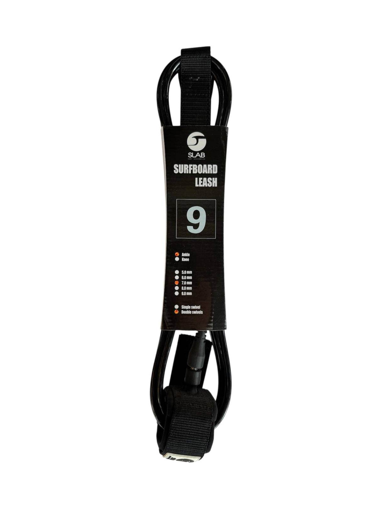 Leash 9 pies 7mm Slab Surf