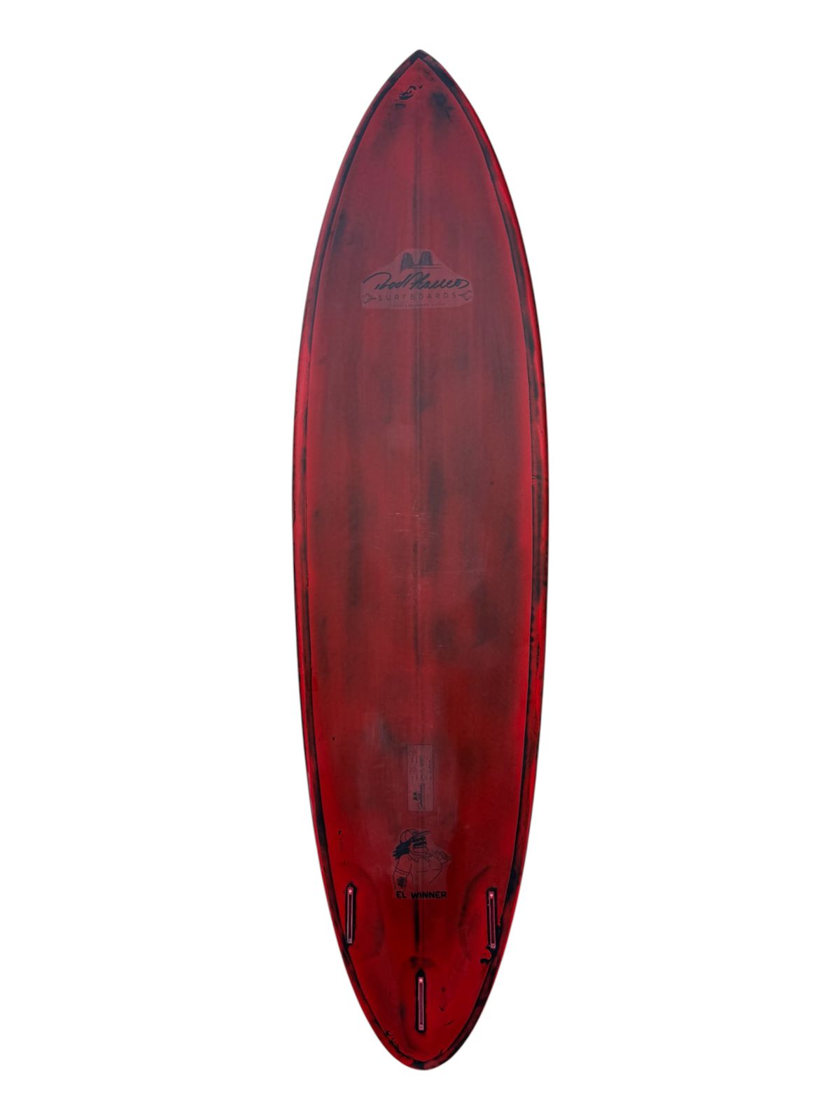 Tabla De Surf El Winner Resin Tint 7'6" Rod Alamos