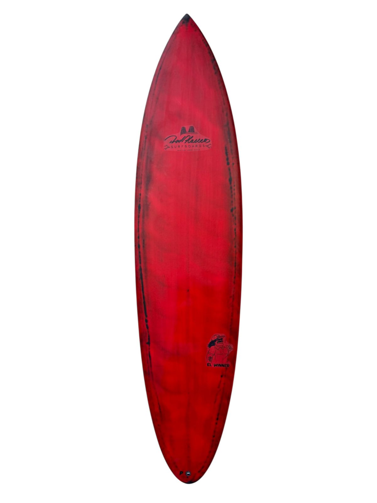 Tabla De Surf El Winner Resin Tint 7'6" Rod Alamos