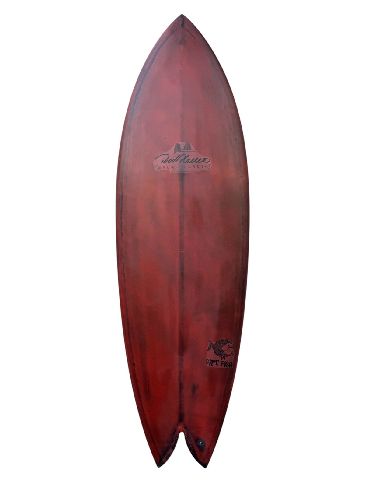 Tabla De Surf Fat Fish Resin Tint 6'1" Rod Alamos