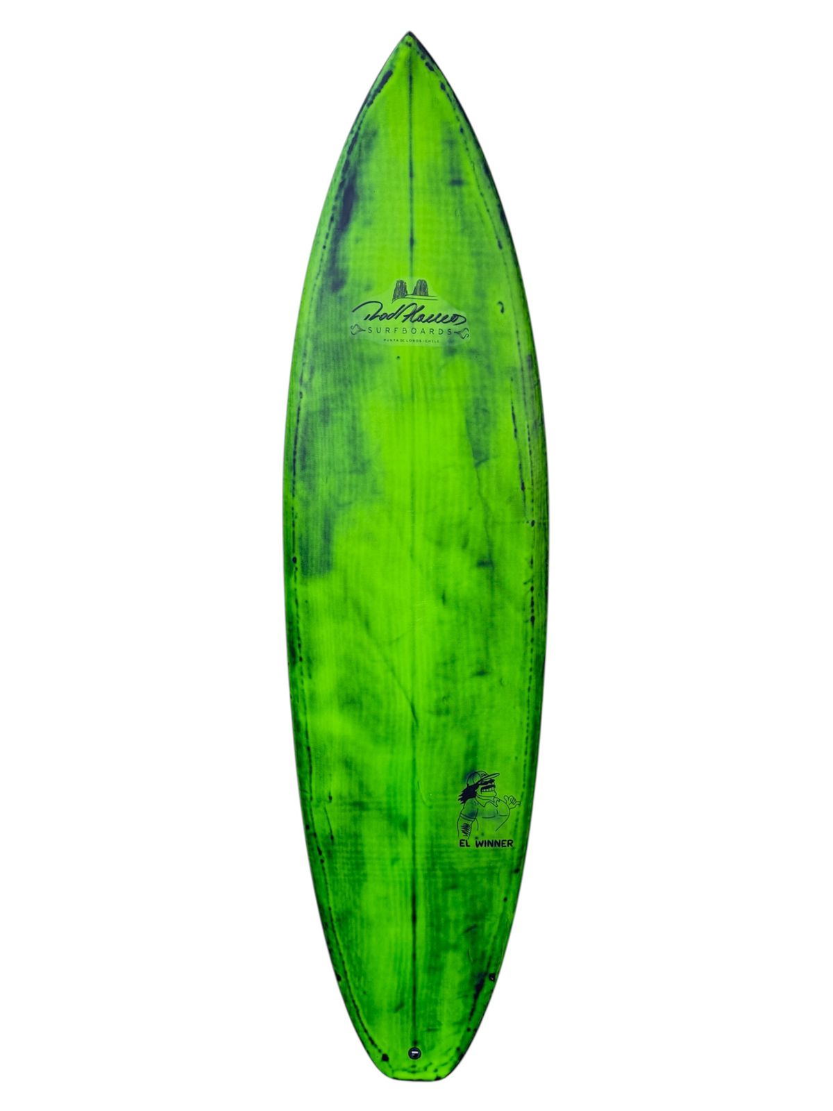 Tabla De Surf El Winner Resin Tint 6'10" Rod Alamos