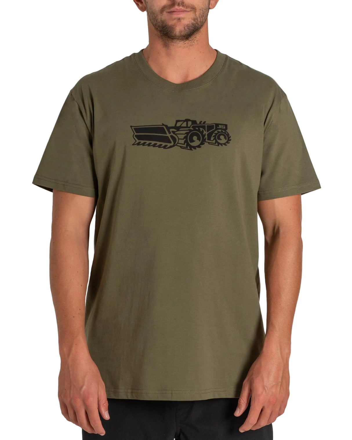 JS Traktor Tee Army