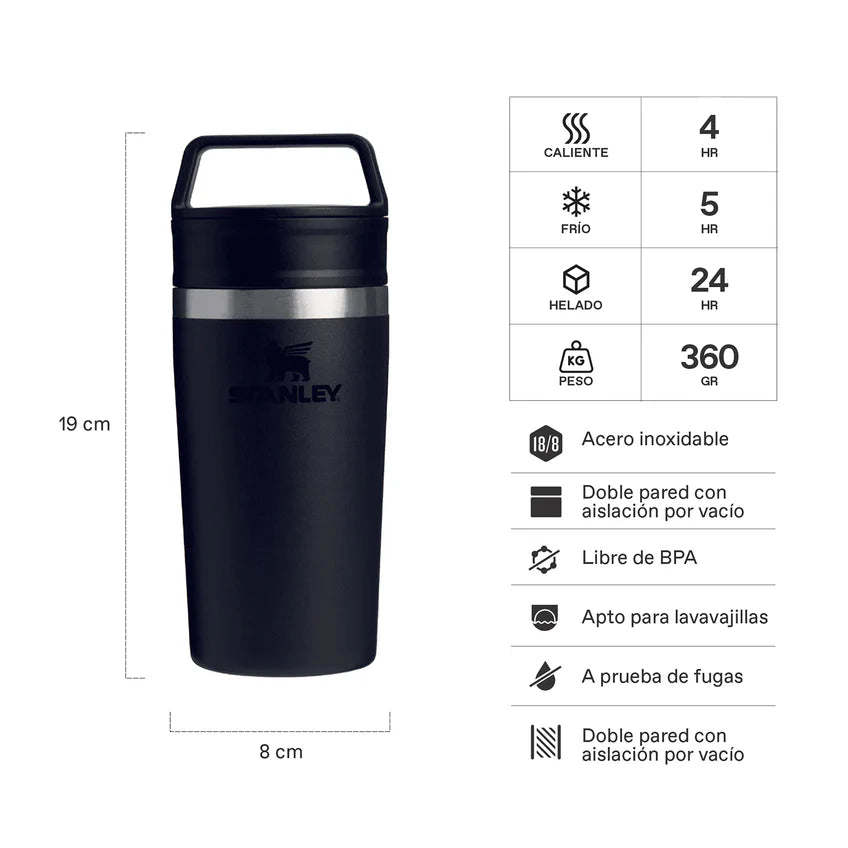 Mug Cafe To Go Black 2.0 354ml Stanley