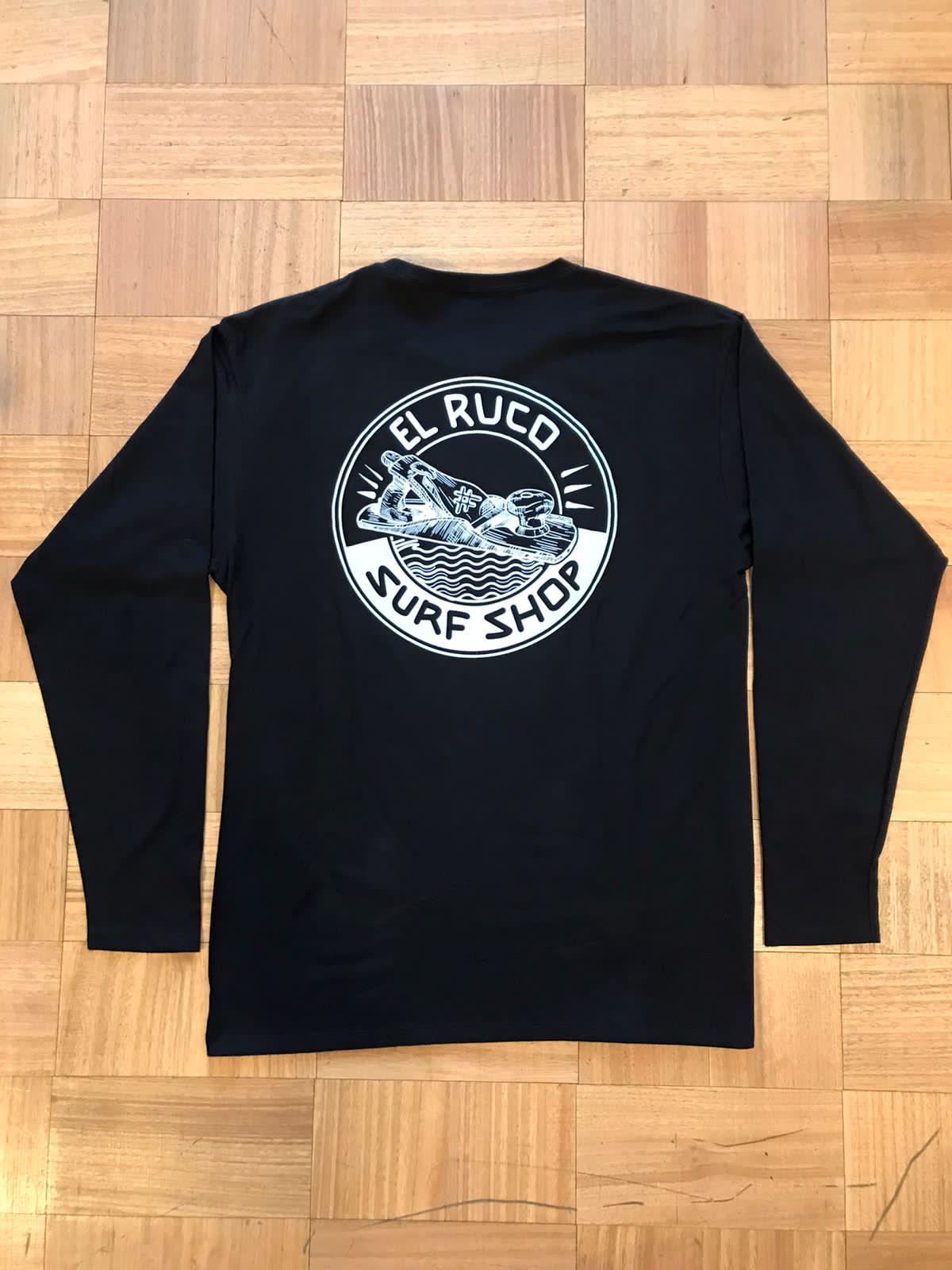 Polera ML Shaper Negro El Ruco - El Ruco Surf Shop