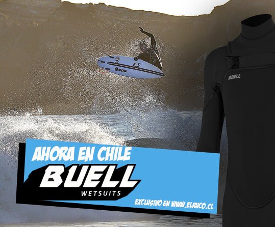Bienvenido Buell Wetsuits - El Ruco Surf Shop