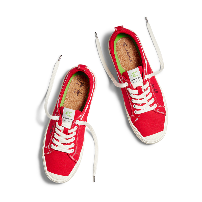 Zapatilla Hombre Cariuma Oca Gerry Lopez Rojo