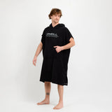 Poncho Toalla Adulto Negro O'Neill