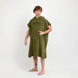 Poncho Toalla Adulto Verde O'Neill