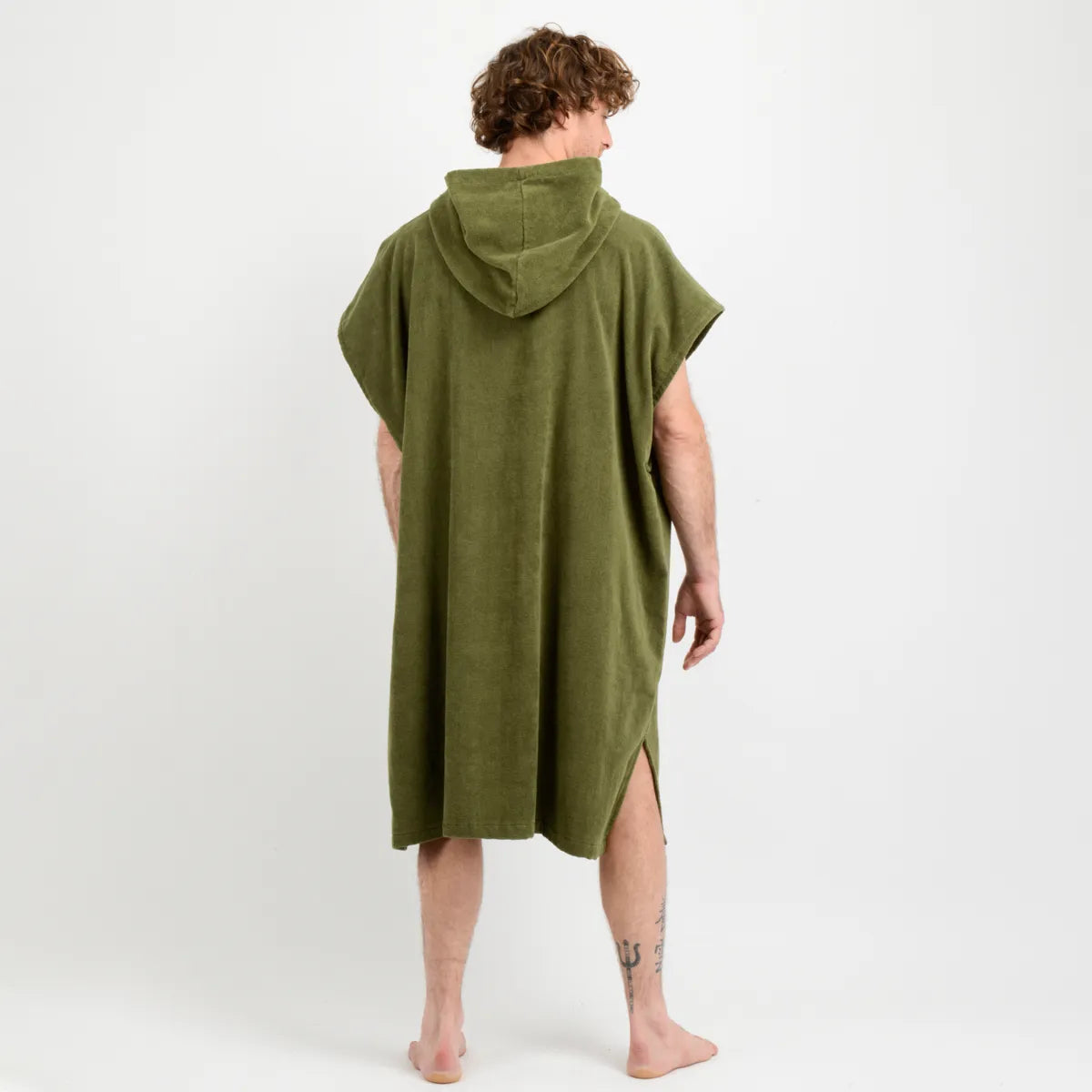 Poncho Toalla Adulto Verde O'Neill