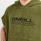 Poncho Toalla Adulto Verde O'Neill