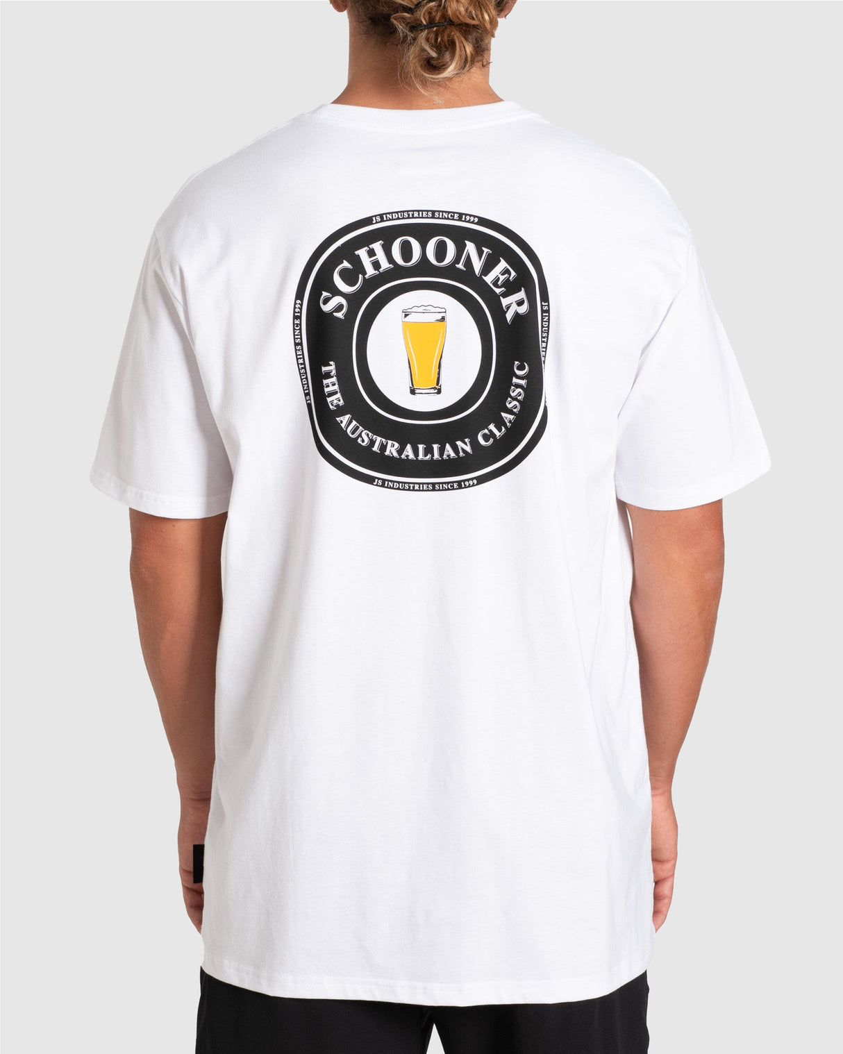 JS Schooner Tee White