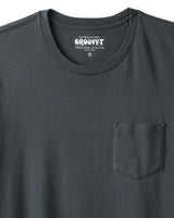 Polera Groovy Pocket Tee True Black Outerknown