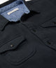 Camisa Blanket Shirt Pitch Black Outerknown