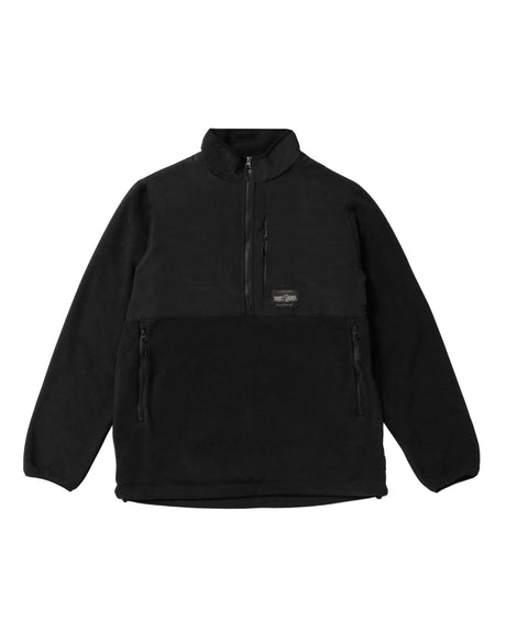 JS Hyfi Zip Up Polar Fleece Black